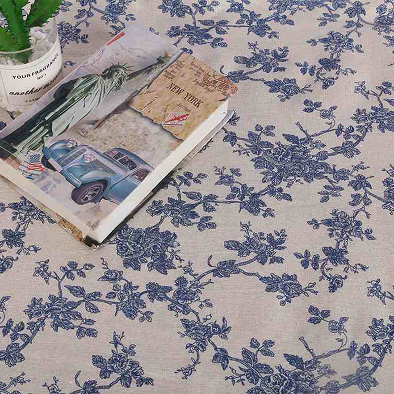 新品 文艺星星瓷印花麻布图案涤棉布桌布沙发布靠枕仿亚麻布料,淘宝优惠券,粉丝福利购,淘宝优惠卷