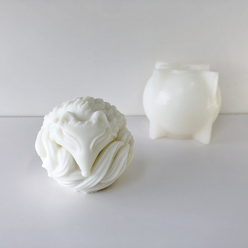 嘉汇美睡眠狐狸香薰磨具皂石膏手工香薰蜡烛自制DIY模具胶滴,淘宝优惠券,粉丝福利购,淘宝优惠卷