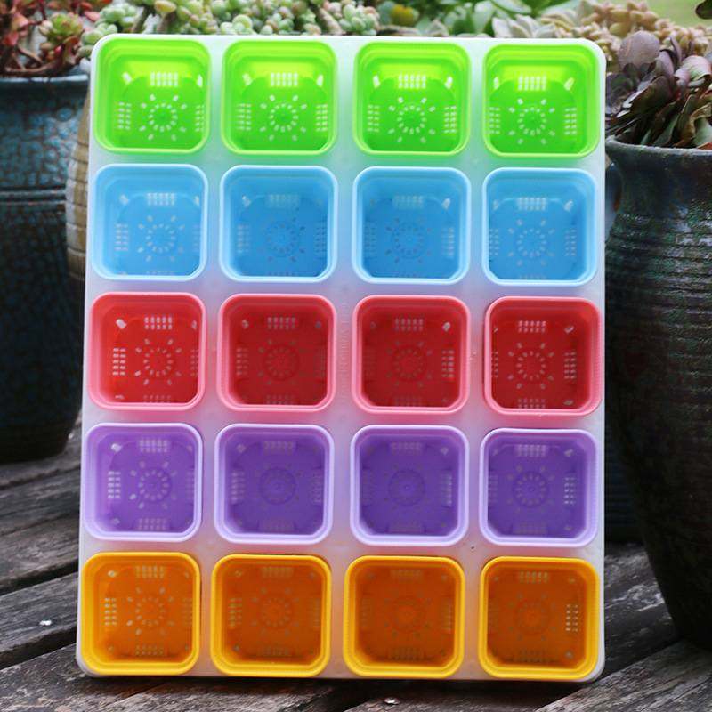 加厚小黑方托架7cm彩搬运多批发肉整理花盆托盘方盆托架实心八角,淘宝优惠券,粉丝福利购,淘宝优惠卷