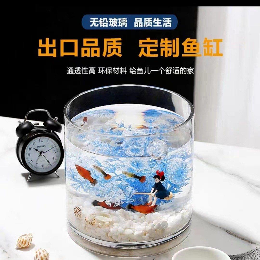 批发玻璃花瓶直筒加厚富贵竹培装饰插花落地圆花瓶感器皿缸水,淘宝优惠券,粉丝福利购,淘宝优惠卷