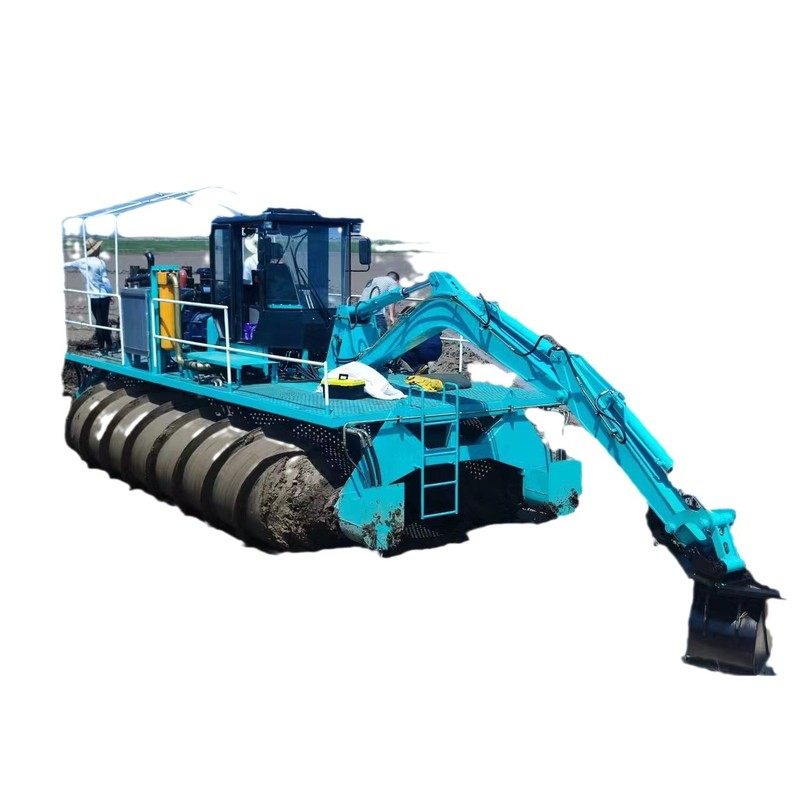 两栖螺旋推进设备水陆两栖割草船 互花米草收割清除 滩涂清淤打桩,淘宝优惠券,粉丝福利购,淘宝优惠卷