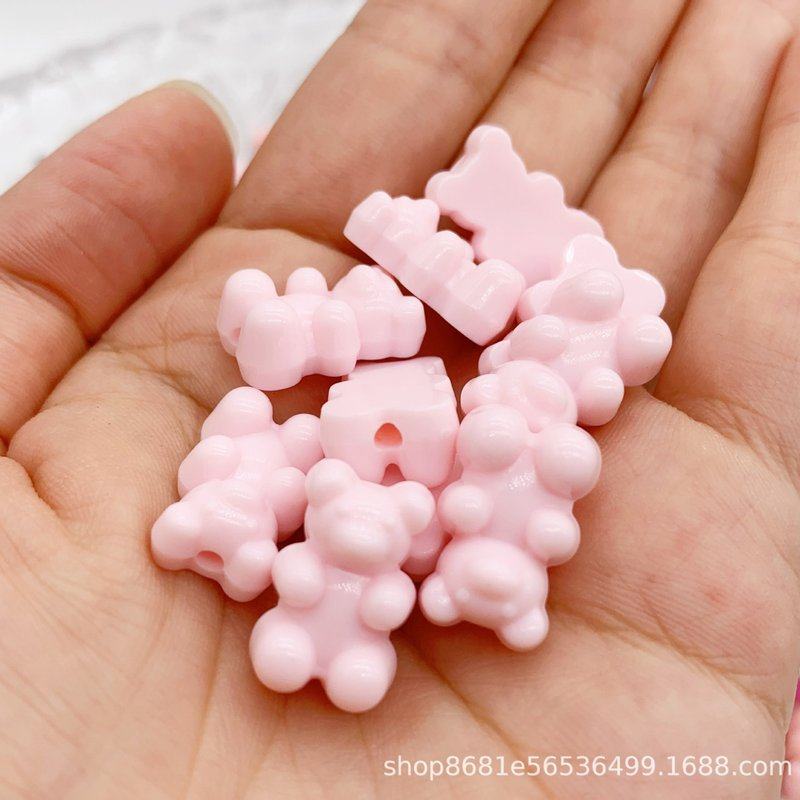 新品 配件马卡龙色卡通浅色儿童 DIY串珠手机链材料饰品散珠,淘宝优惠券,粉丝福利购,淘宝优惠卷