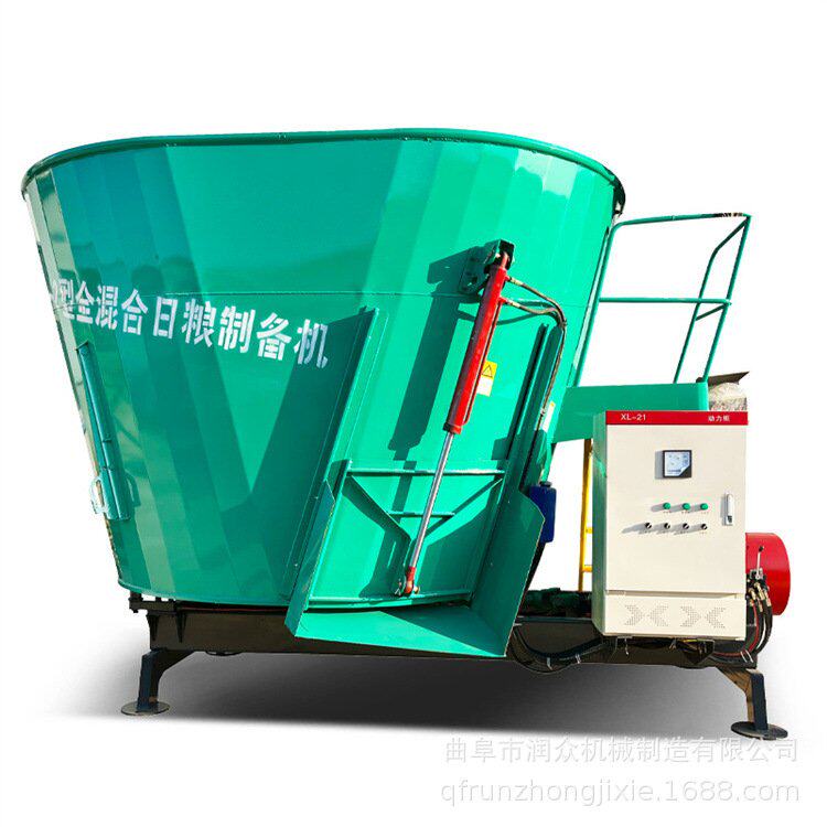 牛羊饲料加工搅拌机养殖全日粮草料拌草机立式牵引tmr青储搅草机,淘宝优惠券,粉丝福利购,淘宝优惠卷