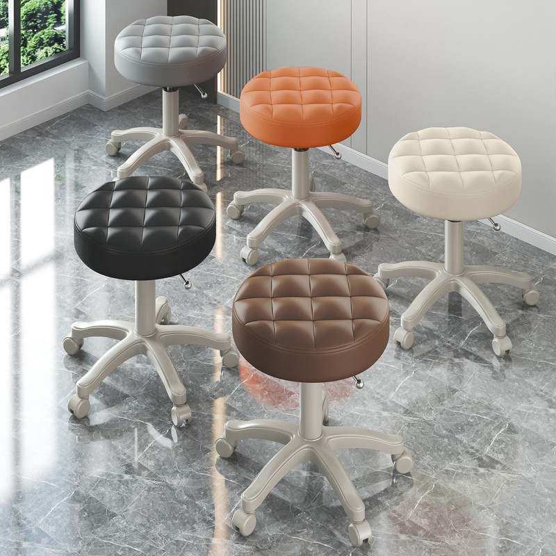 升降凳美容院理发店升降凳子滑轮酒吧凳万向轮家用美容凳滑轮凳,淘宝优惠券,粉丝福利购,淘宝优惠卷