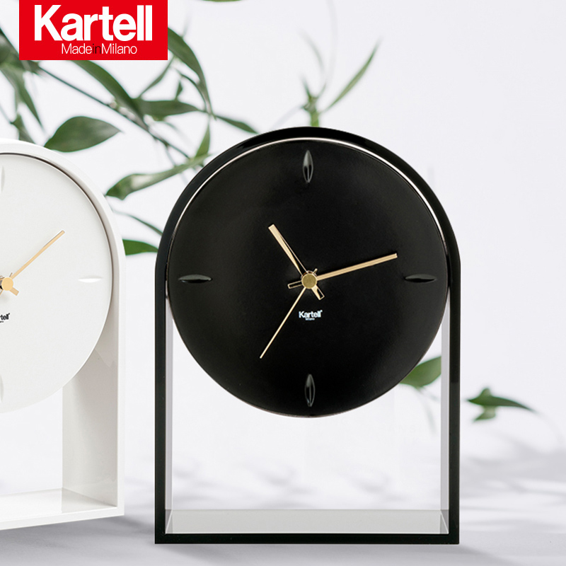 Kartell简约复古闹钟摆件装饰意大利原装进口AIR DU TEMPS-图0