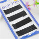 Black clip, wavy hairpin, metal hairpin, jewelry, headwear accessories, high-temperature paint technology, durable