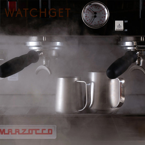 watchget 拉花缸不锈钢咖啡机打奶泡拉花杯压纹带刻度250ml/500ml - 图1