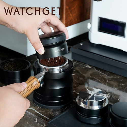 watchget针式布粉器咖啡重力弹簧压粉手柄支架粉块打散针可调节① - 图0