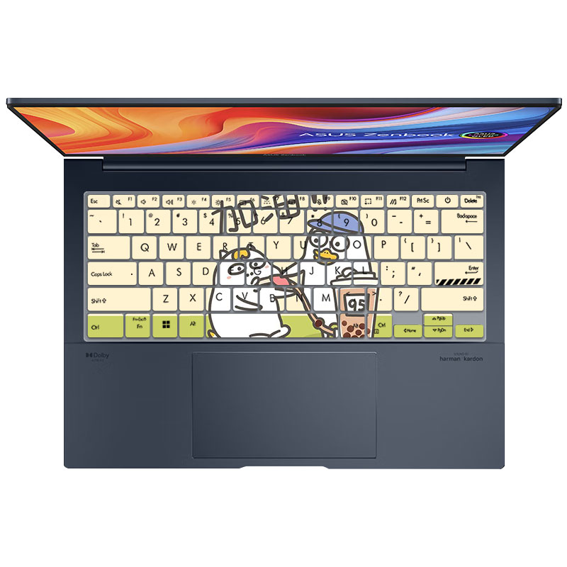 适用华硕灵耀14键盘膜UX3405M按键垫i9酷睿Ultra7凹凸14寸UX3402V - 图3