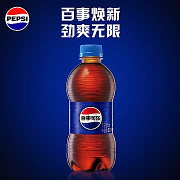 百事可乐7喜美年达碳酸饮料瓶装汽水300ml*6[6元优惠券]-寻折猪