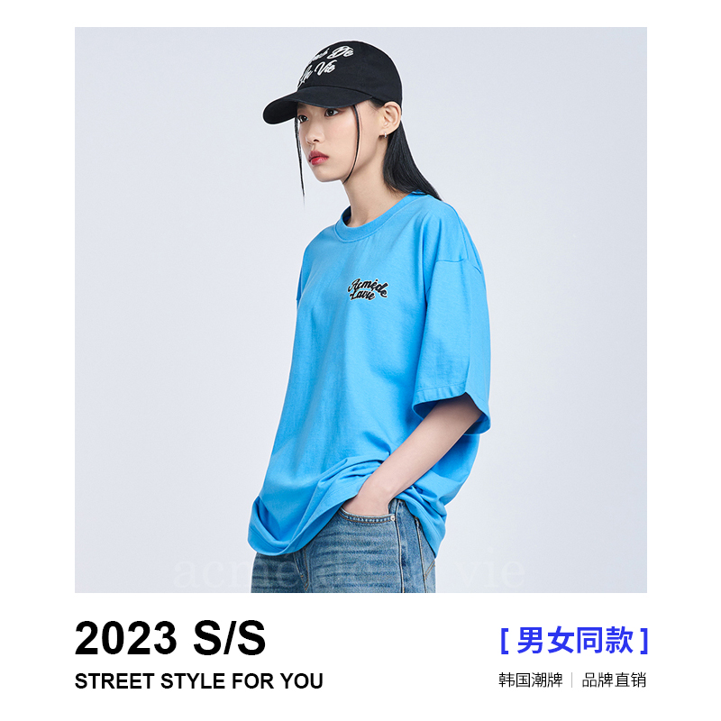 ADLV潮牌时尚全息小熊短袖2023