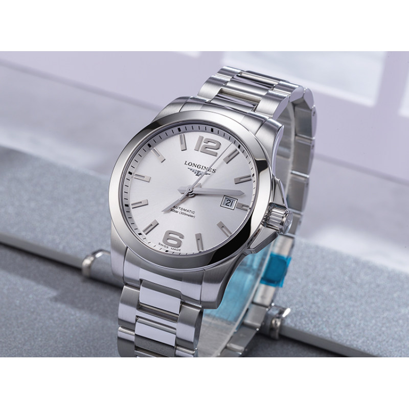 瑞士longines浪琴男康卡斯机械表 恒源顺海外瑞士腕表