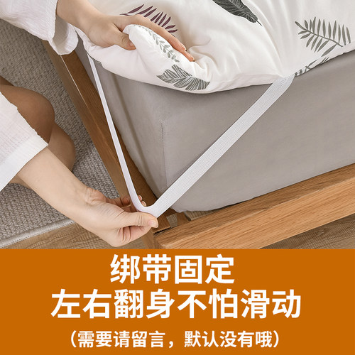 刘奶奶纯棉花床褥垫1米5床垫家用1.8米褥子铺底全棉宿舍定做被褥 - 图3