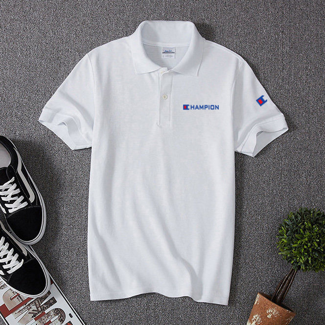 男潮牌余文乐翻领短袖定制polo衫 越漫达Polo衫