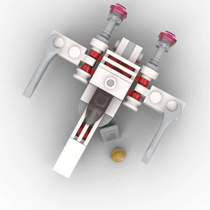 X翼战机星球大战飞行器宇宙飞船moc积木儿童模型玩具桌面摆件,淘宝优惠券,粉丝福利购,淘宝优惠卷