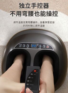 全自动智能揉捏美腿仪全包裹气囊足疗机足底按摩器脚底腿部按摩仪
