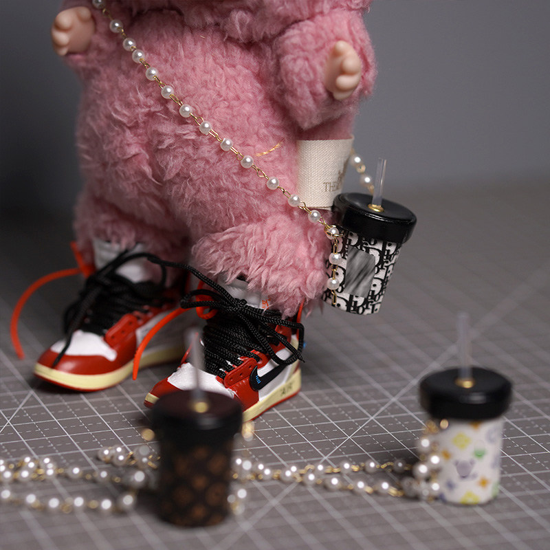 17cm拉布布包包小香风单肩包一二代Labubu斜跨旅行包BJD12分娃娃,淘宝优惠券,粉丝福利购,淘宝优惠卷