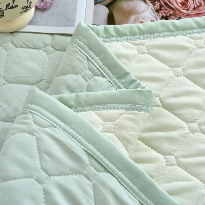 新中式榻榻米床盖现代简约炕单大尺寸纯棉炕盖四季通用防滑床单件