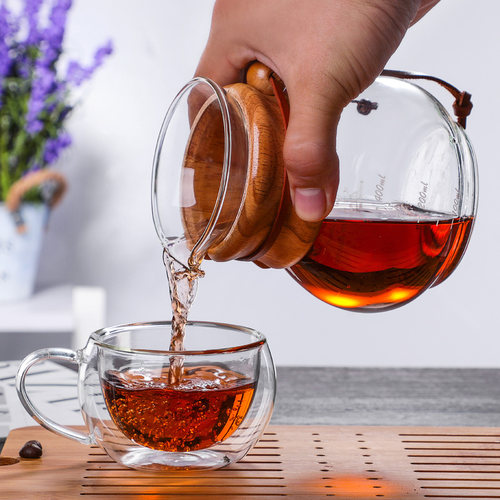 耐高温手工一体式冰滴咖啡壶家用滴漏式冰酿玻璃咖啡壶分享冷萃壶 - 图2