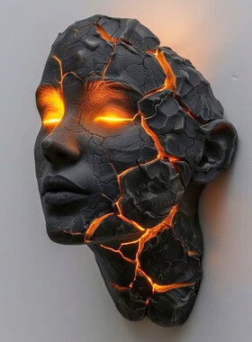 新品CrackedSoulWallLight破碎的