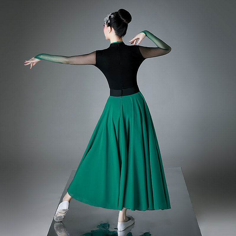 蒙古舞蹈女游牧时光同款艺考大摆裙 靓卫士民族服装/舞台装