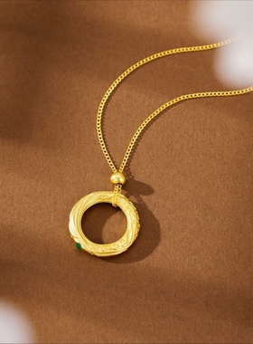 哪吒乾坤圈项链女2025新款