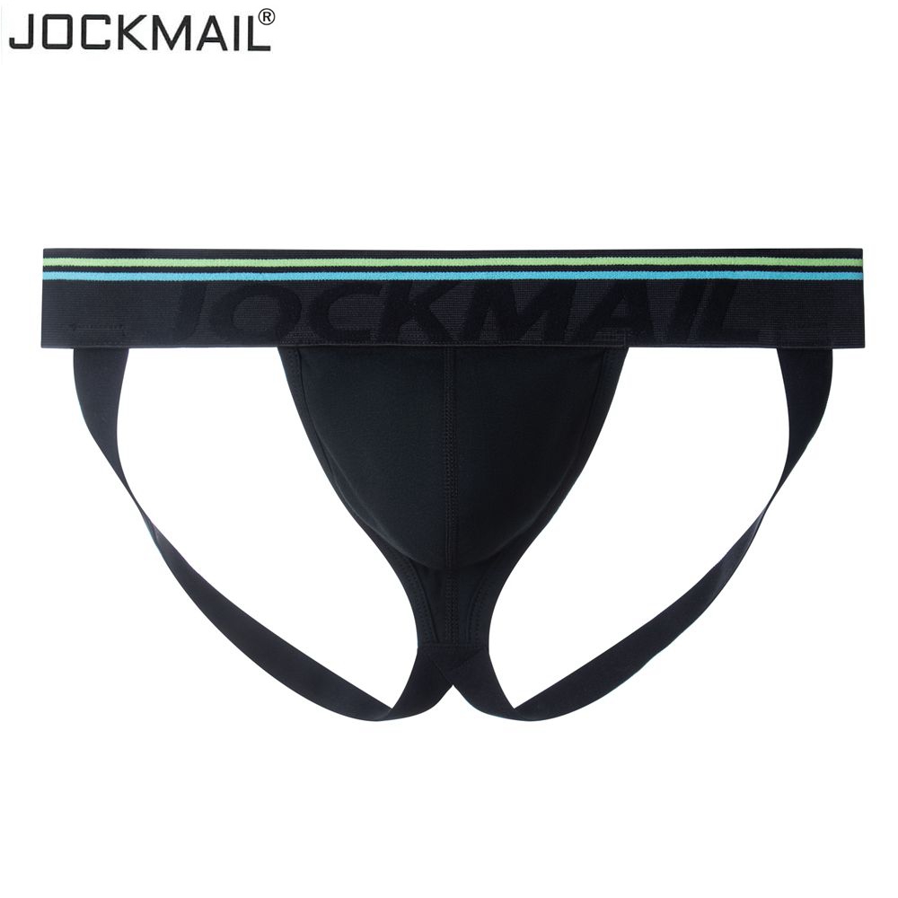 JOCKMAIL男純棉丁字褲低腰性感舒適柔軟提臀內褲雙丁騷氣可插gay_jockmail旗艦店_女士內衣_男士內衣_家居服