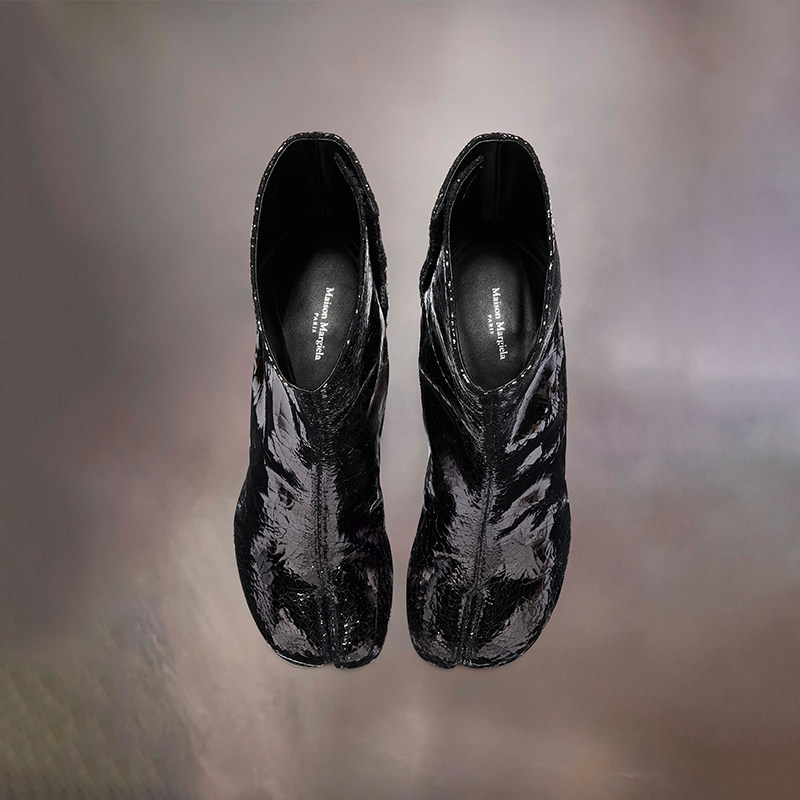 Maison Margiela马吉拉Tabi分趾破镜靴子高跟鞋女士8cm,淘宝优惠券,粉丝福利购,淘宝优惠卷