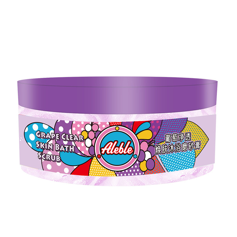 aleble角质全身女男疙瘩去磨砂膏 aleble身体磨砂