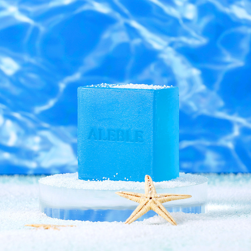 aleble清洁海盐天然清爽身体香皂 aleble身体皂