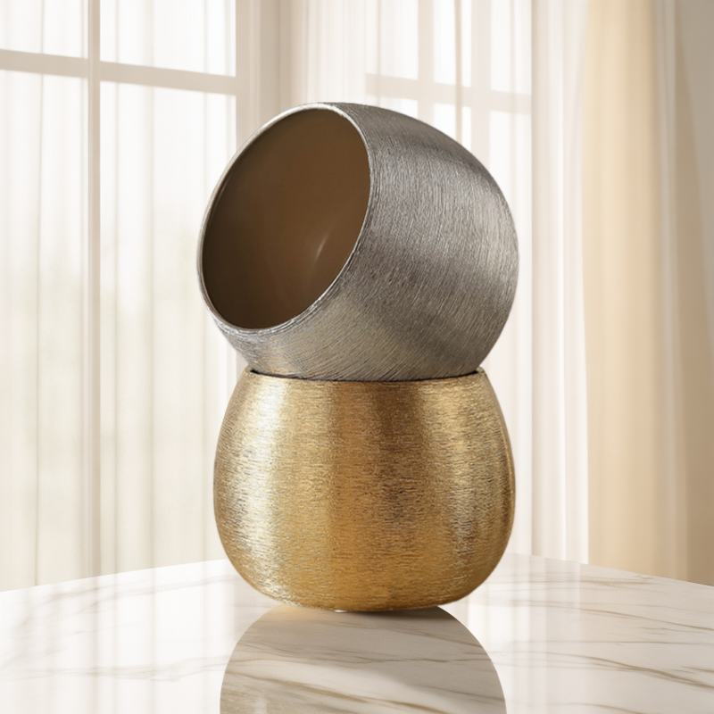 isn风花盆拉丝球形陶瓷无孔可水培容器花卉仿真蝴蝶兰金钱草盆具,淘宝优惠券,粉丝福利购,淘宝优惠卷