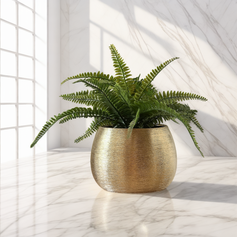 isn风花盆拉丝球形陶瓷无孔可水培容器花卉仿真蝴蝶兰金钱草盆具,淘宝优惠券,粉丝福利购,淘宝优惠卷