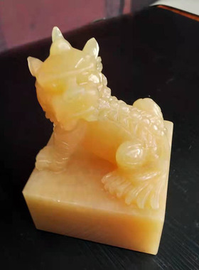 谛听印章地藏王菩萨神兽摆件