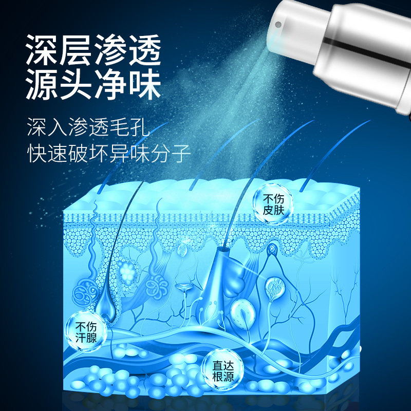 【男士专属】去狐臭异味腋臭孤止汗露 心婷止汗露