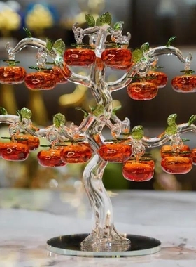 软装饰品酒柜玄关水晶轻奢