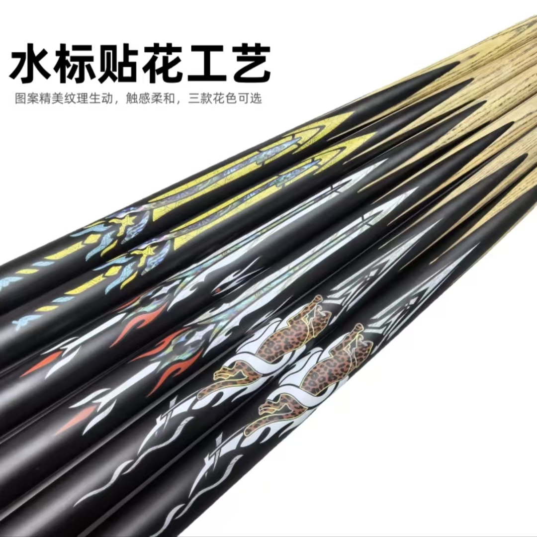尊牌野豹台球杆中式台球桌小头杆一体杆 - 图2