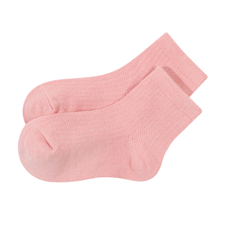 CU/诚棉优品亲肤糖果棉质暗纹提花儿童可爱短袜柔软透气D5238P193 - 图3