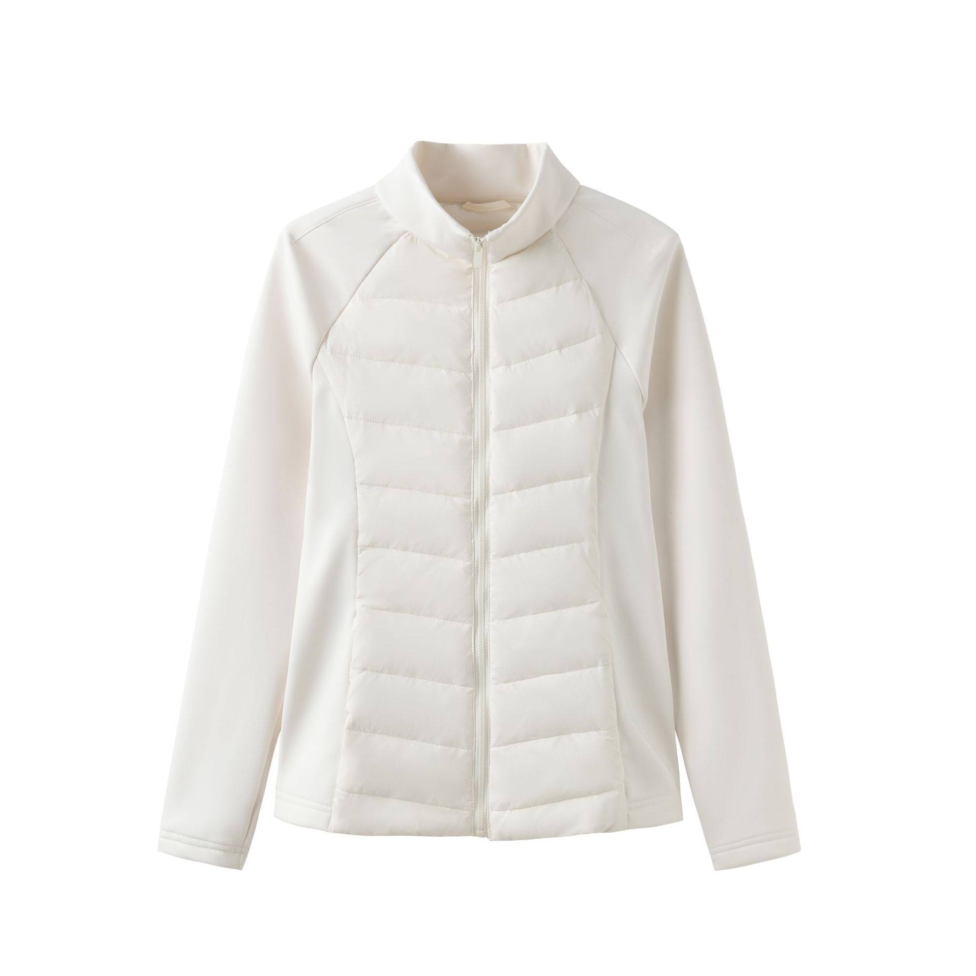 轻薄排骨羽绒服内胆女新款秋冬季内搭修身保暖厚款短瑜伽白色外套,淘宝优惠券,粉丝福利购,淘宝优惠卷