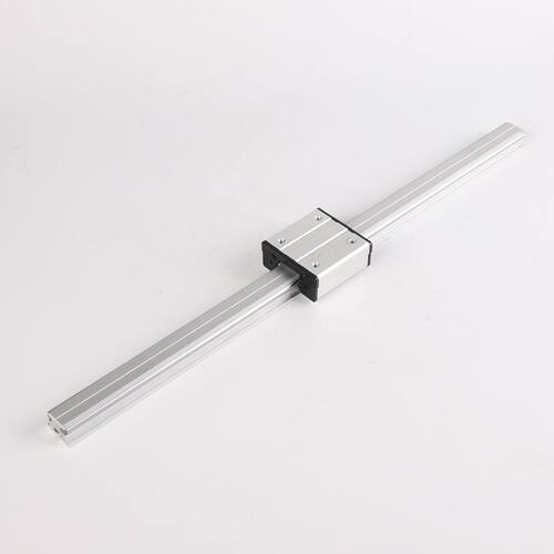高速外置双轴心直线导轨LGD6-12L60-140滚轮滑块轴承钢光轴铝合金 - 图1