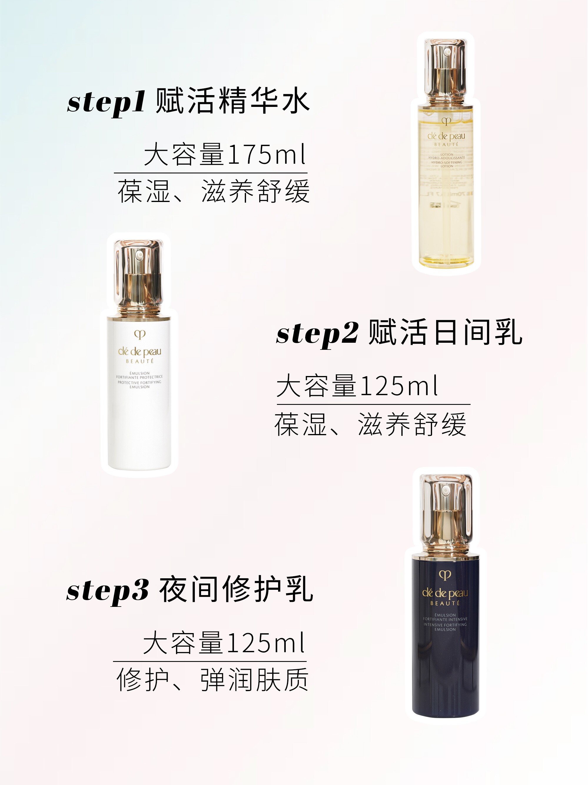 cpb /肌肤之钥新版三件护肤滋润 墨恩化妆品美甲工具