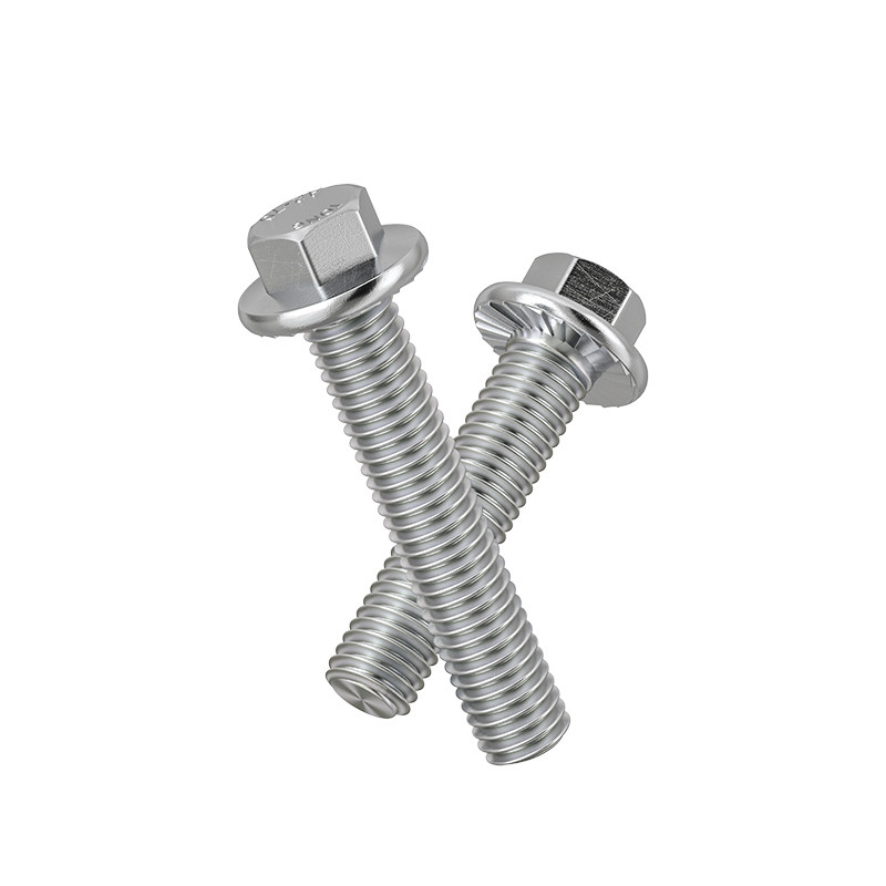 304不锈钢外六角法兰面螺栓316L带垫花齿纹防滑螺丝钉螺杆M6-M12,淘宝优惠券,粉丝福利购,淘宝优惠卷