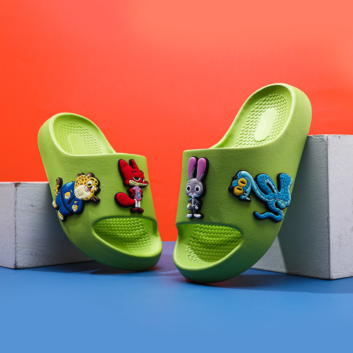 疯狂动物城儿童拖鞋男童女童防滑室内女孩洗澡男孩新款居家夏季,淘宝优惠券,粉丝福利购,淘宝优惠卷