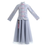 Детское ханьфу, ципао, китайский стиль, осеннее, детская одежда