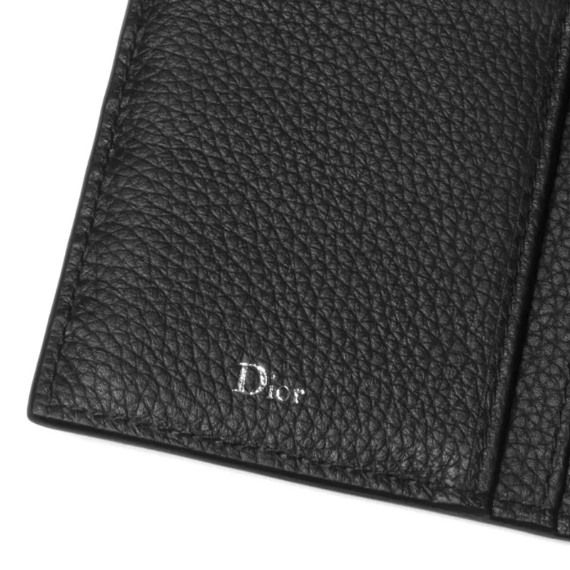 dior /迪奥男女同款牛皮印花钱包 美欧汇奢海外男士包袋