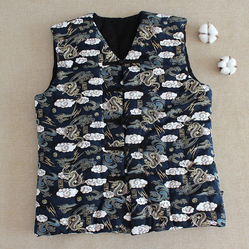 民族风手工纯棉花秋冬季节男士马甲保暖加厚修身成人背心马夹坎肩,淘宝优惠券,粉丝福利购,淘宝优惠卷