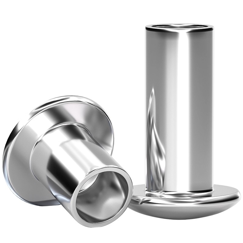 GB873不锈钢304半空心铆钉扁圆头空芯中空心铆钉M2M2.5M3M4M5M6mm - 图3