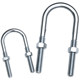 Galvanized U-shaped screw feed nut