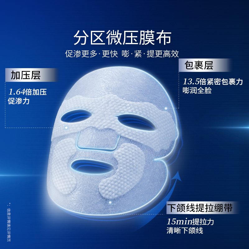 凌博士面膜提拉紧致全分子量玻尿酸抗皱舒缓补水护肤品女官方正品