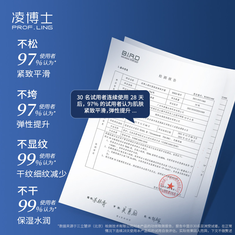 凌博士抗老干皮紧致抗皱补水男晚霜 凌博士乳液/面霜