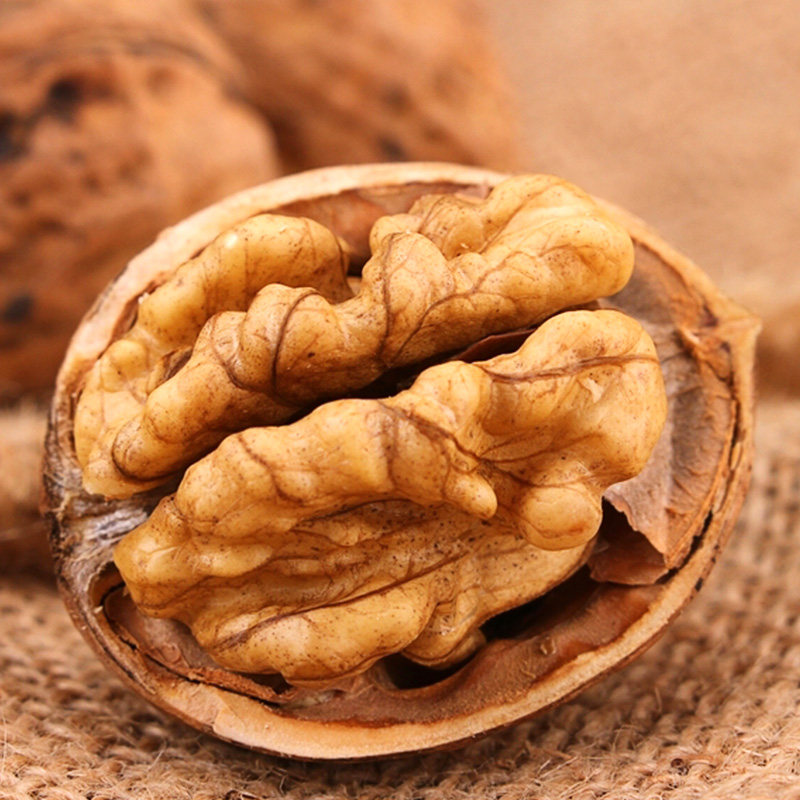 薄皮2020新货薄壳熟手剥散装大核桃 国果乡食品纸皮/薄皮核桃